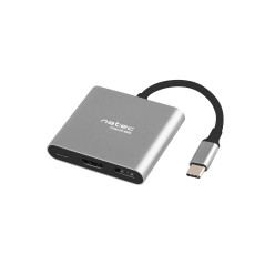 NATEC Fowler Mini USB 2.0 Type-C Grigio
