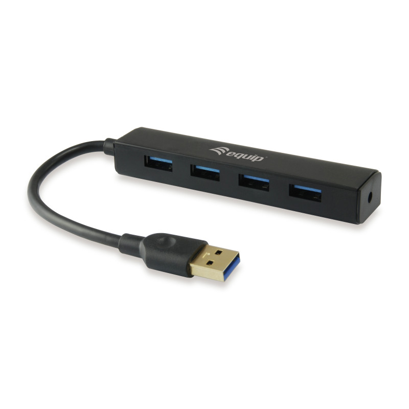 Equip 128953 hub di interfaccia USB 3.2 Gen 1 (3.1 Gen 1) Type-A 5000 Mbit/s Nero Equip 128953 hub di interfaccia USB 3.2 Gen 1 (3.1 Gen 1) Type-A 5000 Mbit/s Nero