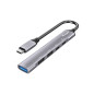 Equip 128962 hub di interfaccia USB 3.2 Gen 1 (3.1 Gen 1) Type-C 5000 Mbit/s Argento Equip 128962 hub di interfaccia USB 3.2 Gen 1 (3.1 Gen 1) Type-C 5000 Mbit/s Argento