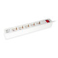 Equip 245554 prolunghe e multiple 1,8 m 5 presa(e) AC Interno Bianco