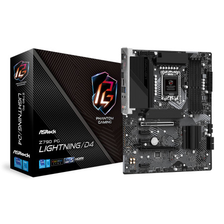 Asrock Z790 PG Lightning/D4 Intel Z790 LGA 1700 ATX