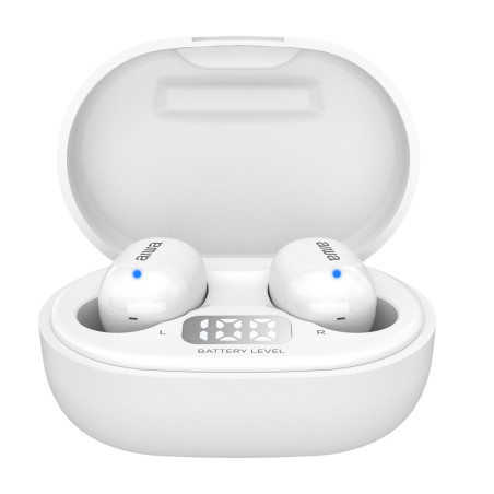 Aiwa EBTW-150WT cuffia e auricolare Wireless In-ear Musica e Chiamate Bluetooth Bianco