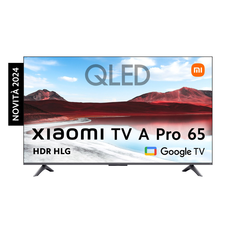 Xiaomi TV A Pro 65'' 165,1 cm (65") 4K Ultra HD Smart TV Wi-Fi Grigio, Titanio Xiaomi TV A Pro 65'' 165,1 cm (65") 4K Ultra HD Smart TV Wi-Fi Grigio, Titanio