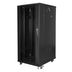 Lanberg FF01-6827-12BL rack 27U Rack indipendenti Nero