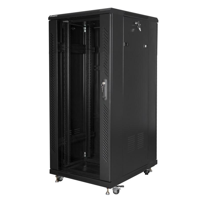 Lanberg FF01-6827-12BL rack 27U Rack indipendenti Nero Lanberg FF01-6827-12BL rack 27U Rack indipendenti Nero