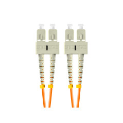 Lanberg FO-SUSU-MD21-0020-OG cavo InfiniBand e in fibra ottica 2 m SC Arancione