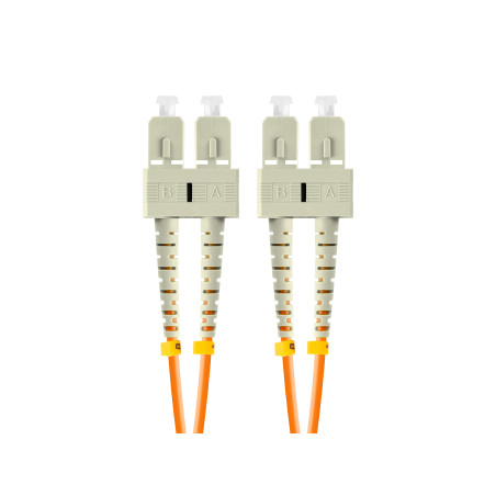 Lanberg FO-SUSU-MD21-0020-OG cavo InfiniBand e in fibra ottica 2 m SC Arancione