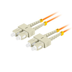 Lanberg FO-SUSU-MD21-0020-OG cavo InfiniBand e in fibra ottica 2 m SC Arancione