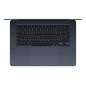 Apple MacBook Air Apple M M4 Computer portatile 38,9 cm (15.3") 16 GB 256 GB SSD Wi-Fi 6E (802.11ax) macOS Sequoia Blu marino