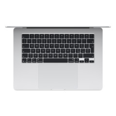 Apple MacBook Air Apple M M4 Computer portatile 38,9 cm (15.3") 16 GB 256 GB SSD Wi-Fi 6E (802.11ax) macOS Sequoia Argento