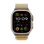 Apple Watch Ultra 2 GPS + Cellular 49mm Cassa in Titanio con Tan Alpine Loop - Small