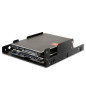 Ewent EW7006 pannello drive bay 8,89 cm (3.5") Pannello incassato Nero