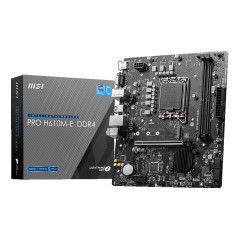 MSI PRO H610M-E DDR4 scheda madre Intel H610 LGA 1700 micro ATX