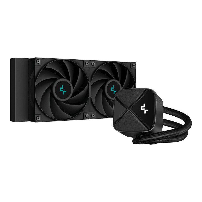 DeepCool LS520S Processore Raffreddatore di liquidi tutto in uno 12 cm Nero 1 pz