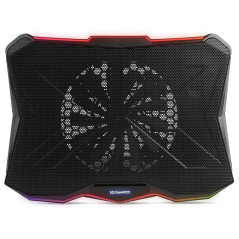 NOX PRO base di raffreddamento per laptop 43,9 cm (17.3") 800 Giri min Nero