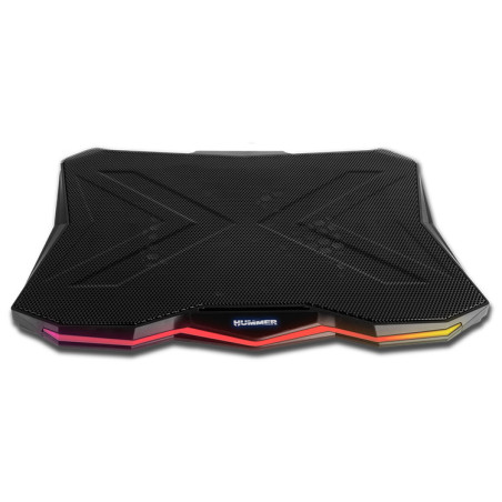 NOX PRO base di raffreddamento per laptop 43,9 cm (17.3") 800 Giri/min Nero