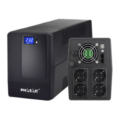 Phasak Esential gruppo di continuità (UPS) A linea interattiva 2 kVA 1200 W 4 presa(e) AC