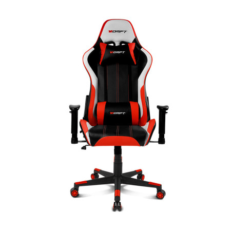 DRIFT DR175 Sedia per gaming universale Seduta imbottita Nero, Rosso, Bianco