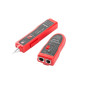 Lanberg NT-0501 tester per cavo di rete Nero, Rosso Lanberg NT-0501 tester per cavo di rete Nero, Rosso