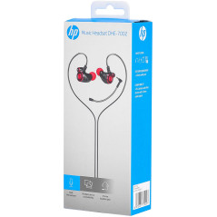 HP DHE-7002 Auricolare Cablato In-ear Musica e Chiamate Nero