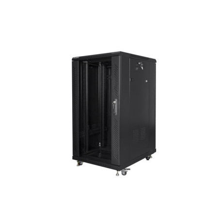 Lanberg FF01-6822-12B rack 22U Rack indipendenti Nero