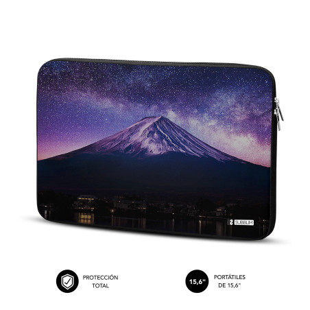 SUBBLIM SUBLS-SKIN150 borsa per laptop 39,6 cm (15.6") Custodia a tasca Multicolore