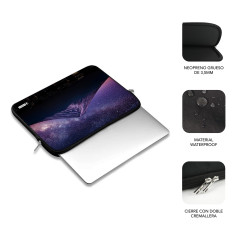 SUBBLIM SUBLS-SKIN150 borsa per laptop 39,6 cm (15.6") Custodia a tasca Multicolore