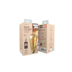 Bombilla muvit io filamentos vintage edison e27 5w