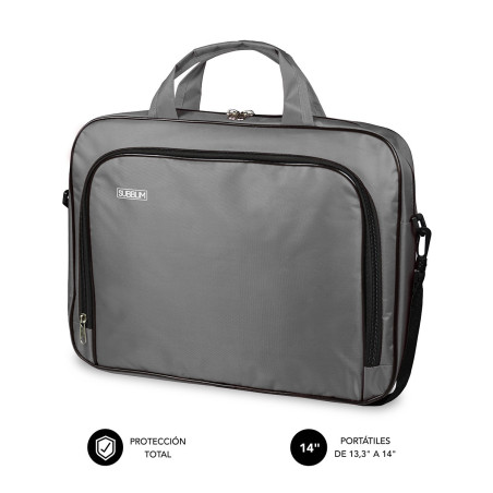 SUBBLIM SUB-LB-1OLB031 borsa per laptop 35,6 cm (14") Borsa con caricamento dall'alto Grigio