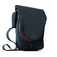 Phoenix Technologies Amsterdam 39,6 cm (15.6") Borsa da corriere Nero, Rosso