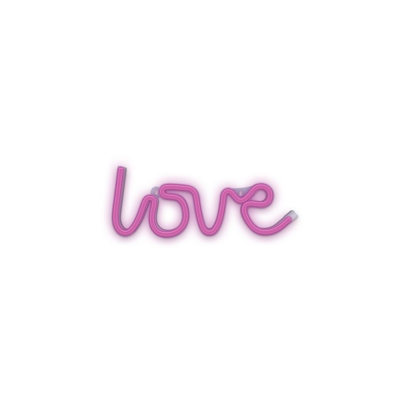 Lampara forever neon led love pink