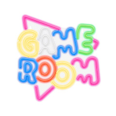 Forever Light Neon PLEXI LED GAME ROOM multicolor NNE20 Figura luminosa decorativa