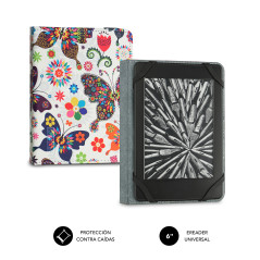 SUBBLIM SUBCUE-1EC010 custodia per e-book reader 15,2 cm (6") Custodia a libro Multicolore