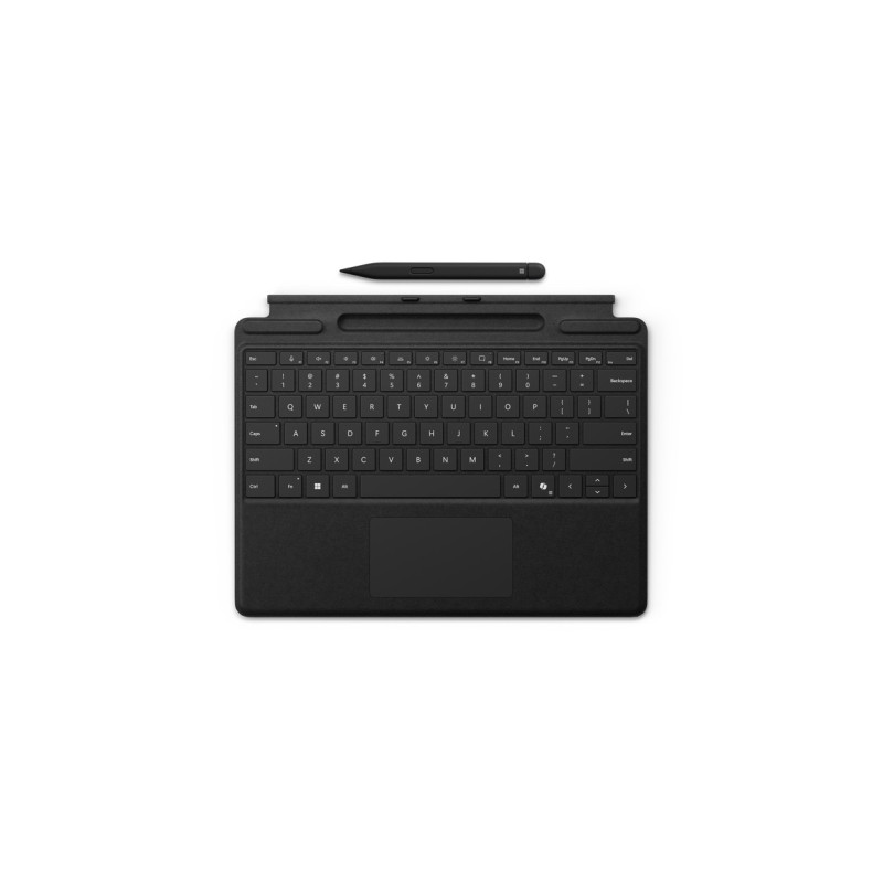 Microsoft Surface Pro Keyboard with Slim Pen for Business AZERTY Francese Microsoft Cover port Nero Microsoft Surface Pro Keyboard with Slim Pen for Business AZERTY Francese Microsoft Cover port Nero