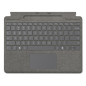 Microsoft 8XB-00197 tastiera per dispositivo mobile Microsoft Cover port Platino