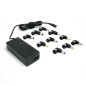 Leotec LENCSHOME10 Caricabatterie per dispositivi mobili Computer portatile Nero AC Interno