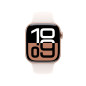 Apple Watch Series 10 Serie 10 GPS 42mm Cassa in Alluminio color Oro Rosa con Light Blush Sport Band - S/M Apple Watch Series 10 Serie 10 GPS 42mm Cassa in Alluminio color Oro Rosa con Light Blush Sport Band - S/M