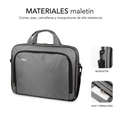 SUBBLIM SUB-LB-1OLB051 borsa per laptop 40,6 cm (16") Borsa con caricamento dall'alto Grigio