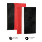 SUBBLIM SUB-CUE-1EC002 custodia per e-book reader 15,2 cm (6") Custodia a libro Nero, Rosso, Bianco SUBBLIM SUB-CUE-1EC002 custodia per e-book reader 15,2 cm (6") Custodia a libro Nero, Rosso, Bianco