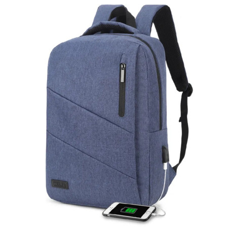 SUBBLIM City Backpack 39,6 cm (15.6") Zaino Blu