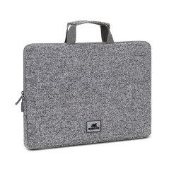 Rivacase 7915 light grey Laptop sleeve 13.3 with handles 39,6 cm (15.6") Custodia a tasca Grigio