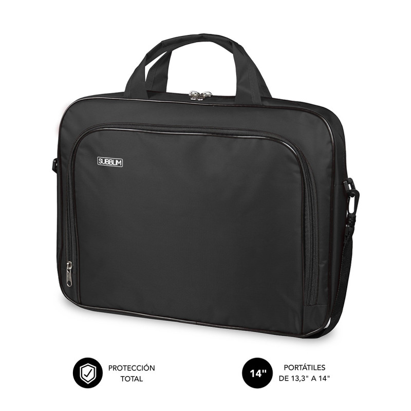SUBBLIM SUB-LB-1OLB030 borsa per laptop 35,6 cm (14") Borsa con caricamento dall'alto Nero