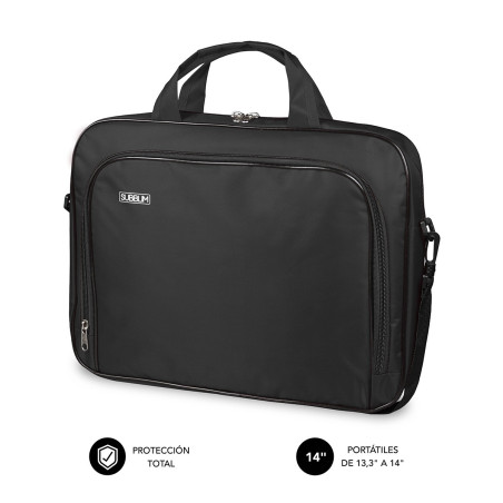 SUBBLIM SUB-LB-1OLB030 borsa per laptop 35,6 cm (14") Borsa con caricamento dall'alto Nero