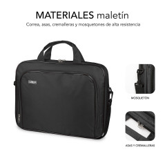 SUBBLIM SUB-LB-1OLB030 borsa per laptop 35,6 cm (14") Borsa con caricamento dall'alto Nero