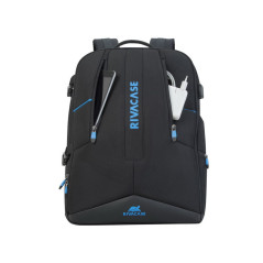 Rivacase 7860 43,9 cm (17.3") Zaino Nero, Blu
