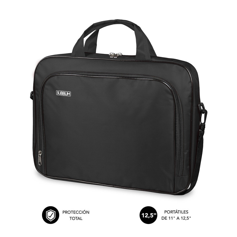 SUBBLIM SUB-LB-1OLB001 borsa per laptop 31,8 cm (12.5") Borsa con caricamento dall'alto Nero SUBBLIM SUB-LB-1OLB001 borsa per laptop 31,8 cm (12.5") Borsa con caricamento dall'alto Nero