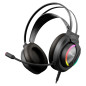 Krom Kappa Auricolare Cablato A Padiglione Gaming Nero