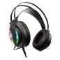 Krom Kappa Auricolare Cablato A Padiglione Gaming Nero