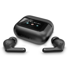 Energy Sistem Display ANC Auricolare True Wireless Stereo (TWS) In-ear Musica e Chiamate USB tipo-C Bluetooth Nero