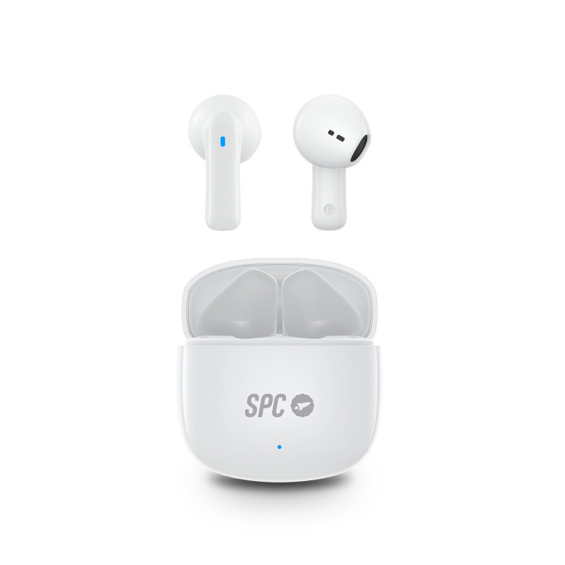 SPC Zion 2 Play Auricolare Wireless In-ear Musica e Chiamate USB tipo-C Bluetooth Bianco SPC Zion 2 Play Auricolare Wireless In-ear Musica e Chiamate USB tipo-C Bluetooth Bianco